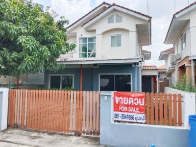 ขายบ้านเดี่ยว 60ตรว.พร้อมอยู่ 3น 2น้ำ ม.คาซาลิน่า2  นิมิตใหม่ มีนบุรี