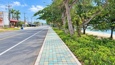 ที่ดินติดหาดแม่รำพึง แปลงเหลี่ยมสวย เหมาะสำหรับทำธุรกิจได้หลากหลาย - รูปที่ 3