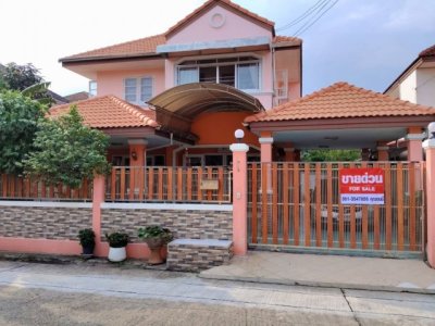 ขายบ้านเดี่ยว 55ตรว.3น 2น้ำ ม.พนาสนธิ์4 นิมิตใหม่6/1 มีนบุรี