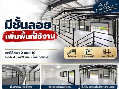 ให้เช่าโกดังใหม่พร้อมออฟฟิศ ทำเล ใจกลางลาดพร้าว – โชคชัย 4 – นาคนิวาส – สตรีวิทยา 2 ** มีเพียง 3 ยูนิต - รูปที่ 5