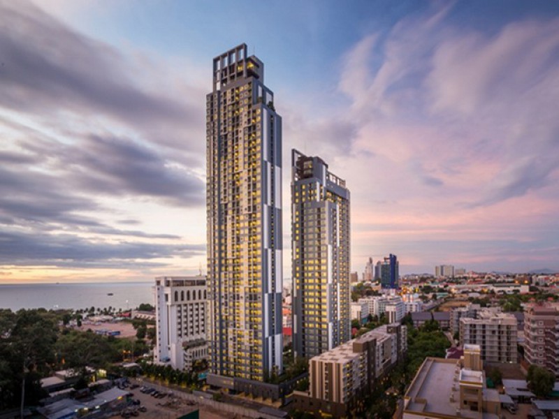 ขายคอนโดใจกลางพัทยา Centric Sea Pattaya สาย 2 อาคาร B ใกล้เซ็นทรัล TP-C2511