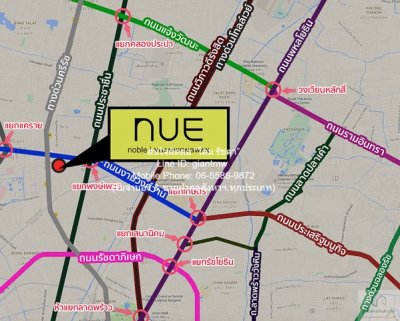 DSL-659 ให้เช่า คอนโด นิว โนเบิล งามวงศ์วาน Nue Noble Ngamwongwan ชั้นทั้งหมด 37 ชั้น 26 ตร.ม. - รูปที่ 2