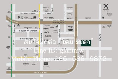 DSL-657.2 ขาย บ้าน ขายบ้านหรู 2 ชั้น The City บางนา พร้อมผู้เช่า (ติดเมกา-บางนา เพียง 2 นาที) 78 ตร.ว., 4 น. 5 น้ำ 3 ที่จอดรถ สมุทรปราการ - รูปที่ 2