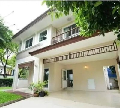 ให้เช่าบ้านเดี่ยว  ใกล้โรบินสันราชพฤกษ์ใกล้ จุดขึ้นลงทางด่วน - ศรีสมานหมู่บ้านพฤกลดา ติวานนท์ ราชพฤกษ์ ถนน 345 - รูปที่ 2