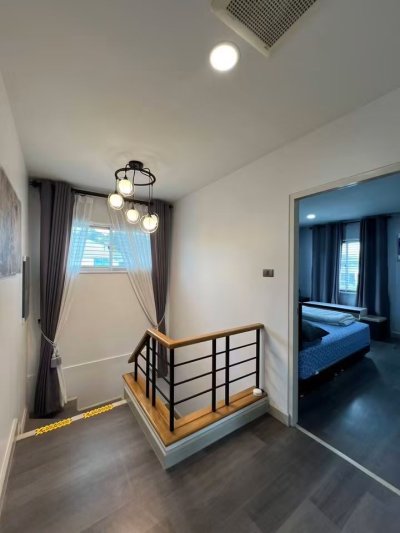 บ้านให้เช่า บ้านเดี่ยว 2 ชั้น หลังมุม 65 ตร.วา พร้อมอยู่  หมู่บ้านไลฟ์ อิน เดอะ การ์เด้น บ้านฉาง ระยอง - รูปที่ 8