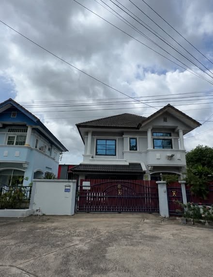ขายบ้านเดี่ยว 2 ชั้น หลังริม 73.5 ตร.ว. หมู่บ้านออเงินวิลล์ สายไหม สุขาภิบาล 5 ซอย 52  ตรงข้ามตลาดออเงิน