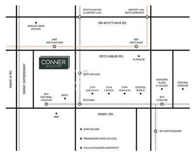 DSL-675-10-H ขาย คอนโด CONNER Ratchathewi ชั้นที่ 23 69 ตารางเมตร ใกล้กับ รถไฟฟ้า BTS ราชเทวี - รูปที่ 2