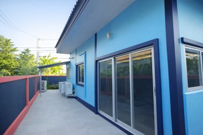 ต่อเติมหลังคาโรงจอดรถ ศรีมหาโพธิ ให้เช่าบ้านเดี่ยว 2นอน ท่าตูม ศรีมหาโพธิ ปราจีนบุรี นิคม304 - รูปที่ 3