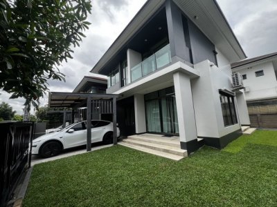 ให้เช่าบ้านเดี่ยว 2 ชั้น หมู่บ้านเศรษฐสิริ-กรุงเทพกรีฑา พร้อมเฟอร์นิเจอร์  ใกล้ แอร์พอร์ตลิงค์ สนามบินสุวรรณภูมิ สะพานสูง บางกะปิ - รูปที่ 5