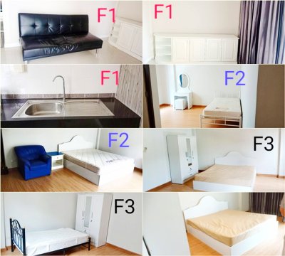 APL ลาดกระบัง 32-56 เฟอร์ครบ เครื่องซักผ้า ให้เช่าโฮมออฟฟิศ 3 ชั้น สุวรรณภูมิ 21ตรว. 228ตรม. พร้อมอยู่ 4นอน 4น้ำ 2จอดรถ 5แอร์ - รูปที่ 2
