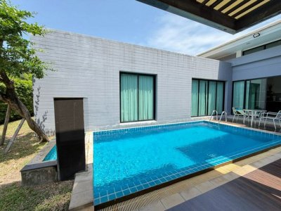 ให้เช่าบ้านเดี่ยว พร้อมสระว่ายน้ำส่วนตัว หมู่บ้านสามมุขธานี บางแสน TP-H2522 - รูปที่ 2
