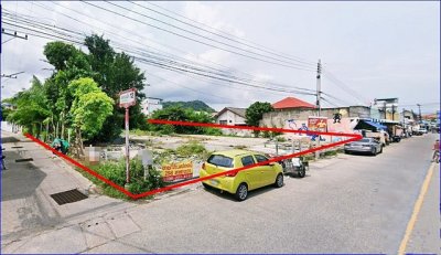 ขาย ที่ดิน ที่ดินกลางเมือง หัวหิน 298 ตรว. ชั้นทั้งหมด 1 ชั้น 2 งาน 298 ตารางวา ใกล้กับ หัวหิน - รูปที่ 3