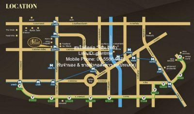 DSL-186 ขาย คอนโด เดอะ เพรสซิเดนท์ จรัญ-แยกไฟฉาย สเตชั่น ชั้นที่ 19 34 ตารางเมตร ใกล้กับ MRT แยกไฟฉาย 0 ม. - รูปที่ 2