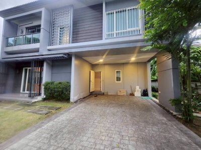 ให้เช่าบ้านเดี่ยว 2 ชั้นเดอะซิตี้ สาทร-ราชพฤกษ์ 60 ตร.ว. ติดถนนเทอดไท ใกล้โฮมโปร กัลปพฤกษ์