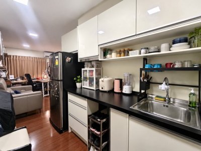 คอนโดห้องมุม 2 ห้องนอนของจริง ห่างจากโลตัสสุขุมวิท50เพียง100ม The Next Garden Mix 2ห้องนอน 1ห้องน้ำ  ห้องภาพดีมากไม่ต้องซ่อม ไม่เคยปล่อยเช่า - รูปที่ 2
