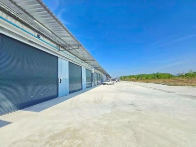 น้ำไม่ท่วม มีใบอนุญาตโรงงาน ไฟฟ้า 3 เฟส 1 พระราม 2 กม.25 400 ม.เลียบคลองบางน้ำจืด โรงงานให้เช่า 1ออฟฟิศ 1น้ำ 112 ตร.ม. - รูปที่ 2