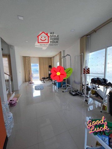 บ้านแฝดสไตล์บ้านเดี่ยว 2 ชั้น | บ้านยู ซอย 12 ชลบุรี  ฟังก์ชันใหญ่ 4 ห้องนอน พร้อมชั้นลอย - รูปที่ 3