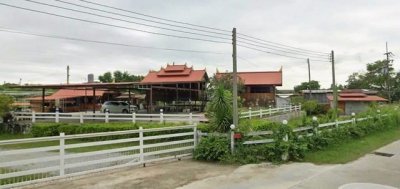 พื้นที่ว่างให้เช่า+โฮมออฟฟิศ รวมทั้งหมด 1600 ตร.ม. หนองซ้ำซาก บ้านบึง ชลบุรี