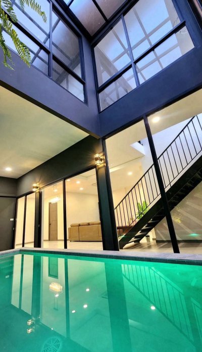 ขายพร้อมคนเช่า Private Luxury Pool Villa ใกล้  Bts บางจาก - รูปที่ 4