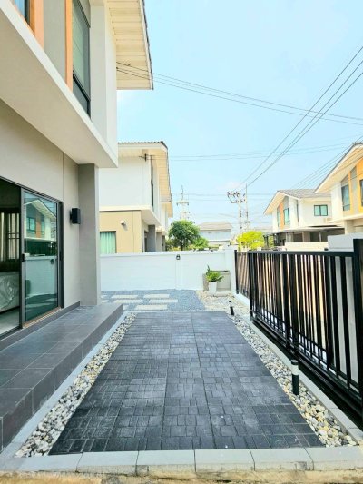 ขายด่วน! บ้านแฝด 2 ชั้น สไตล์บ้านเดี่ยว หมู่บ้านเพอร์เฟคพาร์ค ราชพฤกษ์-346 โครงการใหม่สภาพนางฟ้า ฟังก์ชันคุ้มค่า 4 นอน - รูปที่ 4