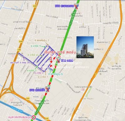 DSL-948 ขาย คอนโด Centric Ari Station ชั้นทั้งหมด 30 ชั้น 28 ตารางเมตร - รูปที่ 2