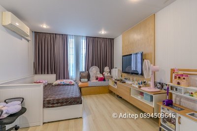 ขายทาวน์โฮม 3 ชั้น หลังมุม อารียา เดลี่ เกษตร-นวมินทร์ 24 ตร.ว. 3 ห้องนอน 3 ห้องน้ำ ต่อเติมครัว+ห้องข้างบ้านแล้ว ติดถนนเมนโครงการ - รูปที่ 7