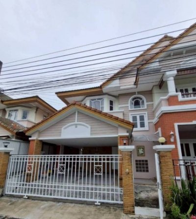 ให้เช่าบ้านเดี่ยวกรองทอง 2 ชั้น ขนาด  68 ตรว. 3 นอน 3 น้ำ พร้อมเฟอร์ครบ ซ.เฉลิมพระเกียรติร9 - รูปที่ 3