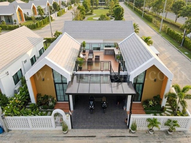 บ้านเดี่ยว ชั้นเดียว 91 ตรว. สไตล์นอร์ดิก (Nordic House Style) สวยหรู ร่มรื่น กว้างขวาง พร้อมเข้าอยู่ได้ทันที