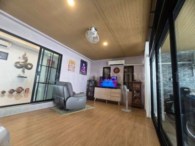 บ้านเดี่ยว ชั้นเดียว 91 ตรว. สไตล์นอร์ดิก (Nordic House Style) สวยหรู ร่มรื่น กว้างขวาง พร้อมเข้าอยู่ได้ทันที - รูปที่ 3