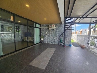 บ้านเดี่ยว ชั้นเดียว 91 ตรว. สไตล์นอร์ดิก (Nordic House Style) สวยหรู ร่มรื่น กว้างขวาง พร้อมเข้าอยู่ได้ทันที - รูปที่ 5