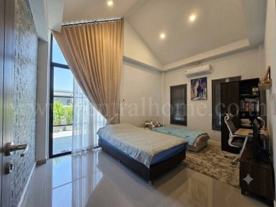 บ้านเดี่ยว ชั้นเดียว 91 ตรว. สไตล์นอร์ดิก (Nordic House Style) สวยหรู ร่มรื่น กว้างขวาง พร้อมเข้าอยู่ได้ทันที - รูปที่ 7