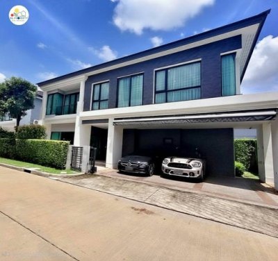 น้ำไม่ท่วม!!  The City รามอินทรา 2 บ้านเดี่ยวสุดหรู สภาพใหม่ ตกแต่งพร้อมอยู่ Function ครบ - รูปที่ 2