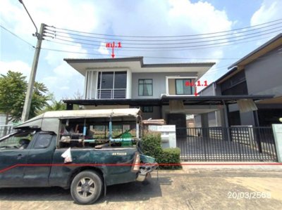 ขายบ้านเดี่ยวปทุมธานี โครงการ พฤกษาวิลเลจ 43/2 ดีไลท์ ดอนเมือง-รังสิต เมืองปทุมธานี