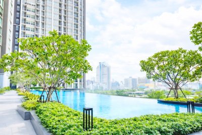 คอนโดให้เช่า ศุภาลัย เวอเรนด้า พระราม 9 1 นอน MRTรฟม. 600ม. รพ.ปิยะเวท 400 ม.  1 น้ำ  38 ตร.ม. ชั้น 9 ตกแต่งครบ - รูปที่ 5