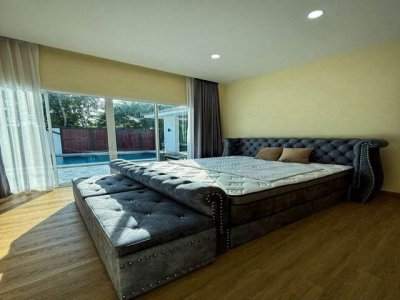 Luxury Living! ให้เช่าบ้านเดี่ยว พูลวิลล่า พัทยา-จอมเทียน ฟรีดูแลสวน/สระ TP-H2539 - รูปที่ 5