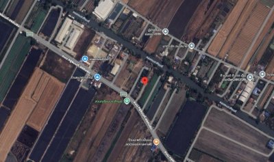 ให้เช่าที่ดินเปล่าถมแล้ว ทำเลดี ติดถนน-ติดคลอง! เหมาะทำโกดัง คลังสินค้า หรือโฮมสเตย์ ริมน้ำ - รูปที่ 5