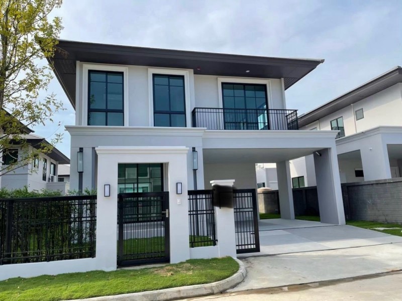 ให้เช่าบ้านเดี่ยว โครงการเศรษฐสิริ พัฒนาการ 87 ตกแต่งสไตล์ Modern Luxury บ้านพร้อมเช่า เฟอร์นิเจอร์ครบ