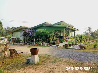 ลดเกือบล้าน บ้านสวนเกษตรผสมผสาน 5 ไร่กว่า ใกล้ตัวเมืองนครนายกเพียง 7 กม. บรรยากาศสงบ มองเห็นแนวเขาใหญ่ - รูปที่ 3