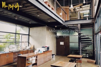 ขายอาคารสำนักงาน Loft Style ทำเลพระราม 9 ซ.64 พื้นที่อาคารรวม 792 ตร.ม. #อาคารสำนักงานดีไซน์ลอฟท์ พื้นที่กว้าง โปร่ง เพดานสูง  ME-247 - รูปที่ 4