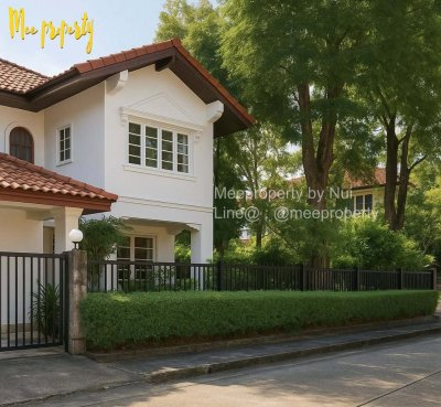 #ขายบ้านเดี่ยวหลังใหญ่ บรรยากาศรีสอร์ท  #สัมมากร รามคำแหง 112 (ซอย 48/4) พื้นที่กว้าง 120 ตร.วา พื้นที่ใช้สอย 245 ตร.ม. ME-246 - รูปที่ 2