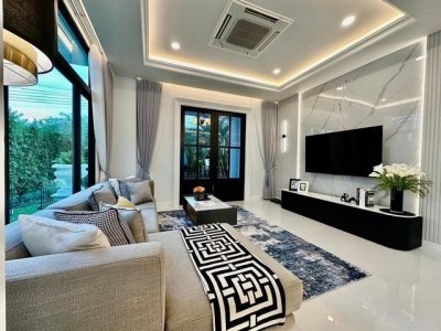 รหัสC7314 อลังการบ้านหรูไซร์ใหญ่ 50 กว่าล้านบาท ให้เช่าบ้านเดี่ยวสุดหรู เพอร์เฟค มาสเตอร์พีซ สุขุมวิท 77 - รูปที่ 7