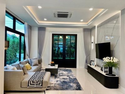 รหัสC7314 อลังการบ้านหรูไซร์ใหญ่ 50 กว่าล้านบาท ให้เช่าบ้านเดี่ยวสุดหรู เพอร์เฟค มาสเตอร์พีซ สุขุมวิท 77 - รูปที่ 8