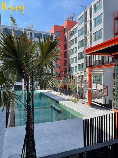ขายคอนโดพร้อมผู้เช่า รายได้ทันที! ???? The Cube Loft #ศรีด่าน18 ???? ใกล้รถไฟฟ้าสายสีเหลือง #สถานีศรีแบริ่ง เพียง 200 เมตร! ME-214 - รูปที่ 2