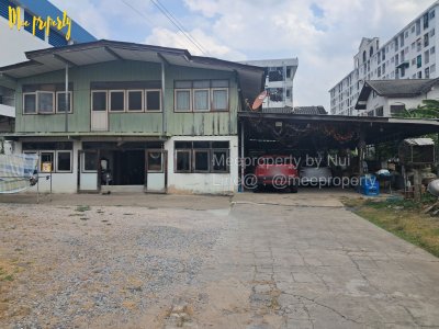 ขายบ้านเดี่ยว 2 ชั้น ภายในที่ดินมีบ้าน 2 หลัง และด้านหลังเป็นห้องเช่า 2 ชั้น ทำเลดี จากถนนโชคชัย 4 ซอย 18 เข้ามา 350 เมตร  ME-206 - รูปที่ 2