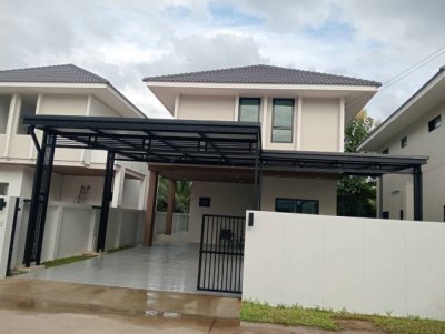 ราคาเริ่มต้นเพียง 3.08 ล้าน #หนองจ๊อม – #สันทราย บ้านสร้างใหม่สไตล์ Modern Contemporary มีพื้นที่รอบบ้าน gดินทางสะดวก - รูปที่ 4