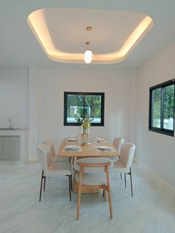 ราคาเริ่มต้นเพียง 3.08 ล้าน #หนองจ๊อม – #สันทราย บ้านสร้างใหม่สไตล์ Modern Contemporary มีพื้นที่รอบบ้าน gดินทางสะดวก - รูปที่ 3