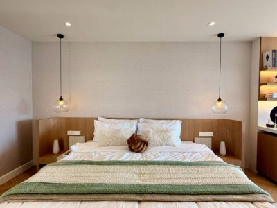 สุดคุ้ม ขาย 6.29 ล้าน 85ตรม. 2 นอน 2 น้ำ #Hillside3 Condo Rare Unit ใจกลางนิมมาน #วิวดอยสุเทพ ห้องขนาดใหญ่ #รีโนเวทใหม่ พร้อมอยู่ - รูปที่ 4