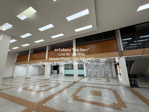 DSL-854 ขาย สำนักงาน ขายอาคารสำนักงาน 6 ชั้น (รีโนเวทแล้ว) มีลิฟต์ พร้อมโรงจอดรถ ติดถนนรัชดาภิเษก 161 ตร.ว. (พื้นที่ใช้สอย 2,408 ตร.ม.)