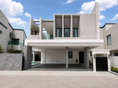 ขายพูลวิลล่าบางละมุงชลบุรี โครงการสุดหรู THAMBER Private Pool Villa  มอเตอร์เวย์ใหม่ หมายเลข7 – ทางเข้า หาดจอมเทียน