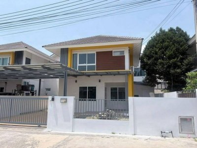 ขายบ้านแฝด พร้อมอยู่ สวนเสือ-ศรีราชา หมู่บ้านแมกโนลีย์ ใกล้ J-Park TP-H2575